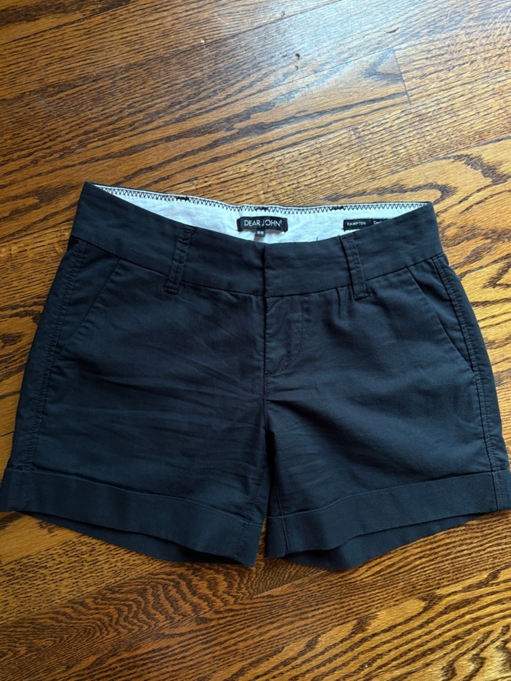 Dear John Black Shorts